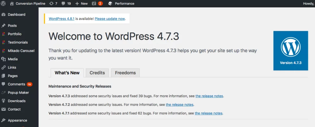 Squarespace to WordPress Migration